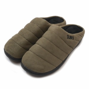 新品 スブ SUBU WINTER SANDAL サンダル SUEDE KHAKI スウェード カーキ フットウェア アウトドア キャンプ