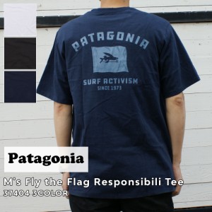 新品 パタゴニア Patagonia Ms Fly the Flag Responsibili Tee フライ ザ フラッグ レスポンシビリティー Tシャツ 37404 アウトドア キャ