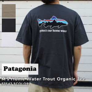 新品 パタゴニア Patagonia Ms Home Water Trout Organic Tee ホーム ウォーター トラウト オーガニック Tシャツ 37547 アウトドア キャ
