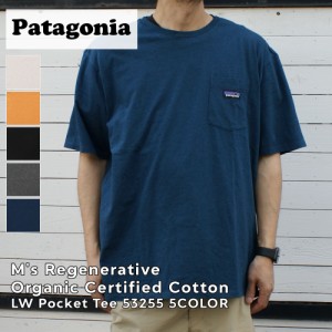 新品 パタゴニア Patagonia Ms Regenerative Organic Certified Cotton LW Pocket Tee リジェネラティブ オーガニック サーティファイド 