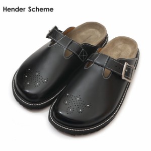 【期間限定特別価格】 新品 エンダースキーマ Hender Scheme buggs レザーサンダル BLACKxWHITE ブラック 黒 フットウェア