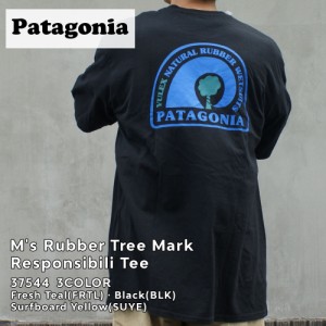 新品 パタゴニア Patagonia  M's Rubber Tree Mark Responsibili Tee ラバー ツリー マーク  レスポンシビリ Tシャツ 37544  アウトドア 