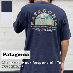 新品 パタゴニア Patagonia Ms Hatch Hour Responsibili Tee ハッチ アワー レスポンシビリ Tシャツ 37543 アウトドア キャンプ 半袖Tシ