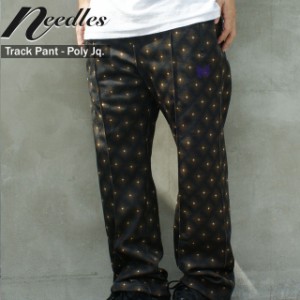 【数量限定特別価格】 新品 ニードルズ NEEDLES Track Pant Poly Jq トラック パンツ BLACK ブラック 黒 パンツ