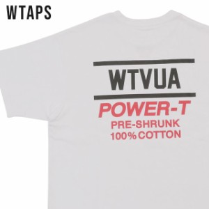 新品 ダブルタップス WTAPS POWER-T SS Tシャツ WHITE ホワイト 白 22217OND-CSM01 半袖Tシャツ