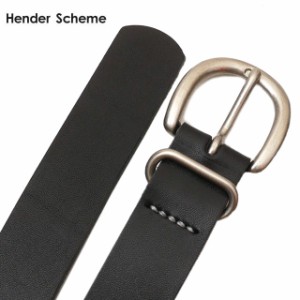 新品 エンダースキーマ Hender Scheme Tanning Belt タンニング レザー ベルト BLACK ブラック 黒 グッズ