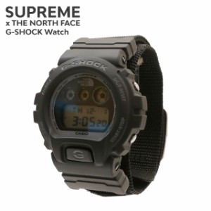 新品 シュプリーム SUPREME x ザ ノースフェイス THE NORTH FACE x カシオ CASIO G-SHOCK DW-6900 Gショック 腕時計 BLACK グッズ