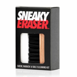 新品 スニーキー SNEAKY ERASER イレイサー&ブラシ セット 消しゴムタイプ スニーカークリーナー 汚れ落とし 靴磨き シューケア グッズ