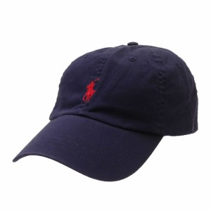 新品 ポロ ラルフローレン POLO RALPH LAUREN Classic Baseball Cap 6パネル キャップ NEWPORT NAVY RED ネイビー レッド ヘッドウェア