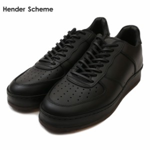 【数量限定特別価格】 新品 エンダースキーマ Hender Scheme manual industrial products 22 レザーシューズ スニーカー BLACK ブラック 