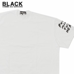 柔らかい BLACK COMME des GARCONS21SSシャツ袖ドッキングTシャツ T