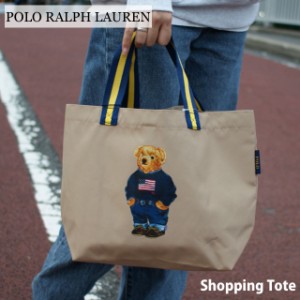 新品 ポロ ラルフローレン POLO RALPH LAUREN Shopping Tote トートバッグ BEIGE ベージュ グッズ