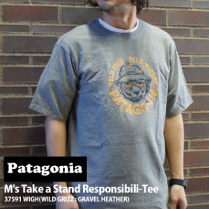 新品 パタゴニア Patagonia Ms Take a Stand Responsibili Tee テイク ア スタンド レスポンシビリティー Tシャツ 37591 WIGH アウトドア