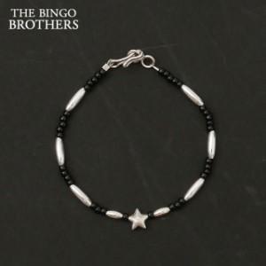 新品 ザ・ビンゴブラザーズ THE BINGO BROTHERS Star Silver Bracelet ブレスレット BLACK ブラック 黒 グッズ