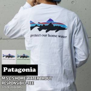 新品 パタゴニア Patagonia M's L/S Home Water Trout Responsibili Tee ロングスリーブ ホーム ウォーター トラウト レスポンシビリ 長