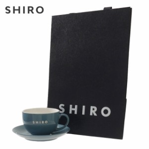 新品 シロ SHIRO カップ&ソーサー BLUE ブルー 青 グッズ