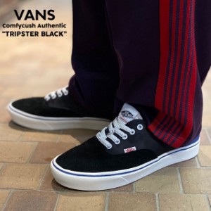 新品 バンズ VANS x トリップスター TRIPSTER Comfycush Authentic オーセンティック スニーカー BLACK ブラック 黒 フットウェア