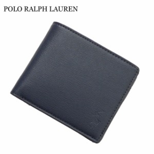 新品 ポロ ラルフローレン POLO RALPH LAUREN P-1041ORIN LEATHER WALLET レザー ウォレット 財布 札入れ 二つ折り 小銭入れ NAVY ネイビ