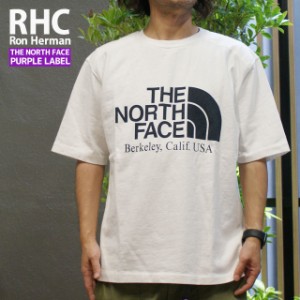 新品 ロンハーマン RHC Ron Herman x ザ・ノースフェイス パープルレーベル THE NORTH FACE PURPLE LABEL 8oz H/S Graphic Tee Tシャツ W