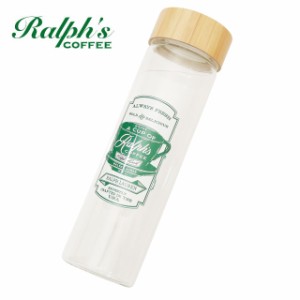 新品 ラルフズ コーヒー Ralph's Coffee GLASS WATER BOTTLE ウォーター ボトル 水筒 CLEAR ポロ ラルフローレン POLO RALPH LAUREN グッ