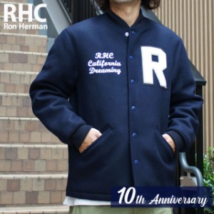 【RHC日本上陸10周年記念】 新品 ロンハーマン RHC Ron Herman x スタンダードカリフォルニア STANDARD CALIFORNIA Varsity Jacket バー