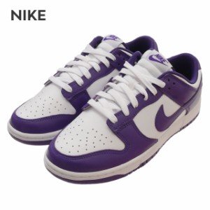 新品 ナイキ NIKE DUNK LOW RETRO ダンク ロー レトロ WHITE/COURT PURPLE DD1391-104 フットウェア