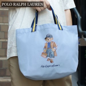 新品 ポロ ラルフローレン POLO RALPH LAUREN Shopping Tote トートバッグ SAX サックス グッズ