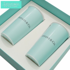 新品 ティファニー TIFFANY&CO. エブリデイ オブジェクト ティファニー ラージ コーヒー カップ 2個セット BLUE ブルー 結婚祝い お祝い 