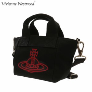 新品 ヴィヴィアン・ウエストウッド Vivienne Westwood PAINT LINE ORB キャンバス ミニ トートバッグ BLACK ブラック グッズ