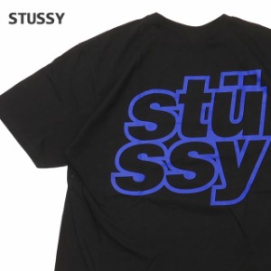 新品 ステューシー STUSSY STACKED TEE Tシャツ BLACK ブラック 半袖Tシャツ