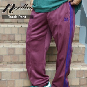 新品 ニードルズ NEEDLES Track Pant Poly Smooth トラック パンツ WINE ワイン ニードルス ネペンテス パンツ