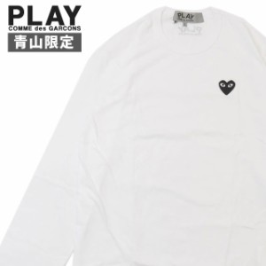 新品 プレイ コムデギャルソン PLAY COMME des GARCONS 青山限定 MENS BLACK HEART ONE POINT L/S TEE 長袖Tシャツ T072 長袖 ロンT ロン