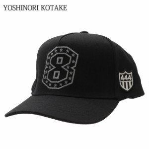 新品 ヨシノリコタケ YOSHINORI KOTAKE STAR 8LOGO CAP キャップ エンブレム ゴルフキャップ スポーツ ヘッドウェア