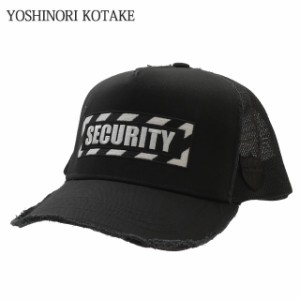新品 ヨシノリコタケ YOSHINORI KOTAKE SECURITY MESH CAP キャップ エンブレム ゴルフキャップ スポーツ ヘッドウェア