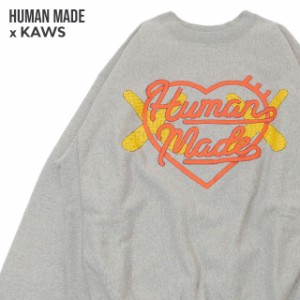 新品 ヒューマンメイド HUMAN MADE x カウズ KAWS SWEATSHIRT スウェット NIGO ニゴー APE KAWS ガールズドントクライ SWT/HOODY