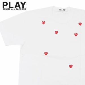 (2024新作)新品 プレイ コムデギャルソン PLAY COMME des GARCONS MENS 6 HEART TEE Tシャツ ハート ロゴ T338 半袖Tシャツ