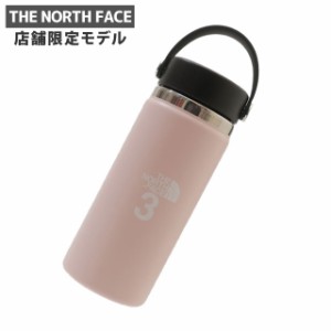 (2024新作)新品 ザ・ノースフェイス THE NORTH FACE 3(march) x ハイドロフラスク HYDRO FLASK 店舗限定 Wide Mouth 16oz ボトル 水筒 タ