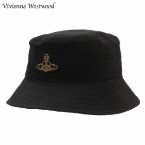 (2024新作)新品 ヴィヴィアン・ウエストウッド Vivienne Westwood ロンドン リップストップ バケットハット LONDON BUCKET HAT バケハ UV