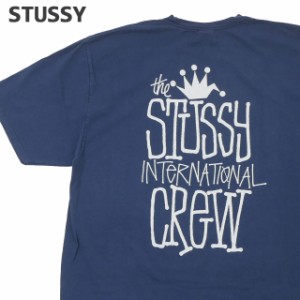 (2024新作)新品 ステューシー STUSSY CROWN INTERNATIONAL PIG DYED TEE Tシャツ 半袖Tシャツ