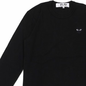 新品 プレイ コムデギャルソン PLAY COMME des GARCONS BLACK HEART LS TEE 長袖Tシャツ ハート ロゴ AX-T120-051 TOPS