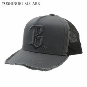 (2024新作)新品 ヨシノリコタケ YOSHINORI KOTAKE x ビームスゴルフ BEAMS GOLF BG LOGO MESH CAP ロゴ メッシュ キャップ トラッカー ヘ