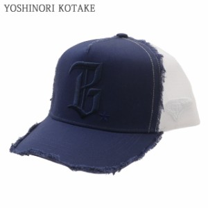 (2024新作)新品 ヨシノリコタケ YOSHINORI KOTAKE x ビームスゴルフ BEAMS GOLF BG LOGO MESH CAP ロゴ メッシュ キャップ トラッカー ヘ