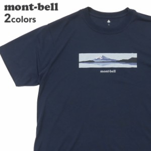 (2024新作)新品 モンベル mont-bell WIC.T 富士 Tシャツ 1114744 半袖Tシャツ