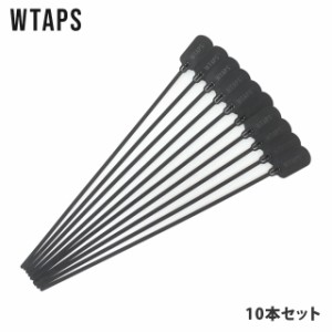 (2024新作)新品 ダブルタップス WTAPS 24SS DOG TAG TIE WRAP NYLON SIGN ドッグ タグ タイラップ 10本セット 241OTDT-AC01 HOODS ミリタ