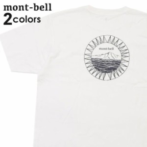 (2024新作)新品 モンベル mont-bell Pear Skin Cotton Tee Shimayama ペアスキンコットン しま山 Tシャツ 2104815 アウトドア キャンプ 