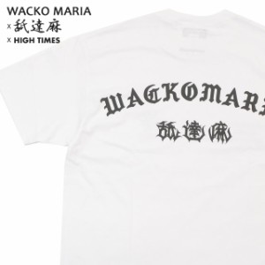 (2024新作)新品 ワコマリア WACKO MARIA 24SS 舐達磨 HIGH TIMES CREW NECK T-SHIRT Tシャツ GUILTY PARTIES ギルティー パーティーズ 半