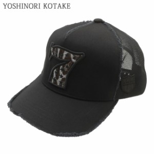 (2024新作)新品 ヨシノリコタケ YOSHINORI KOTAKE LAME 7LOGO MESH CAP メッシュ キャップ エンブレム ゴルフキャップ スポーツ ヘッドウ