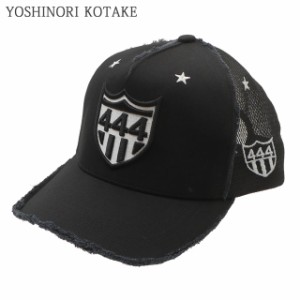 (2024新作)新品 ヨシノリコタケ YOSHINORI KOTAKE 444LOGO MESH CAP メッシュ キャップ エンブレム ゴルフキャップ スポーツ ヘッドウェ