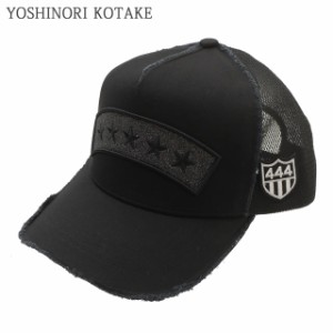 (2024新作)新品 ヨシノリコタケ YOSHINORI KOTAKE STAR WAPPEN LAME MESH CAP メッシュ キャップ エンブレム ゴルフキャップ スポーツ ヘ