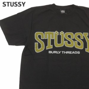 (2024新作)新品 ステューシー STUSSY BURLY THREADS PIG.DYED TEE ピグメント ダイ Tシャツ スケート ストリート エイトボール ストック